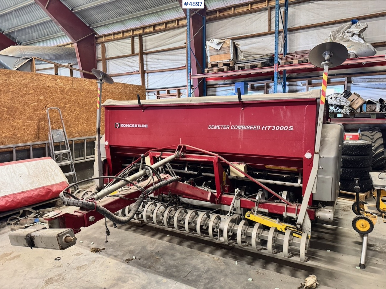 2009 Kongskilde Combiseed HT3000S Seeder. - Комбајнска семенска дупчалка: слика 2 2009 Kongskilde Combiseed HT3000S Seeder. - Комбајнска семенска дупчалка: слика 2
