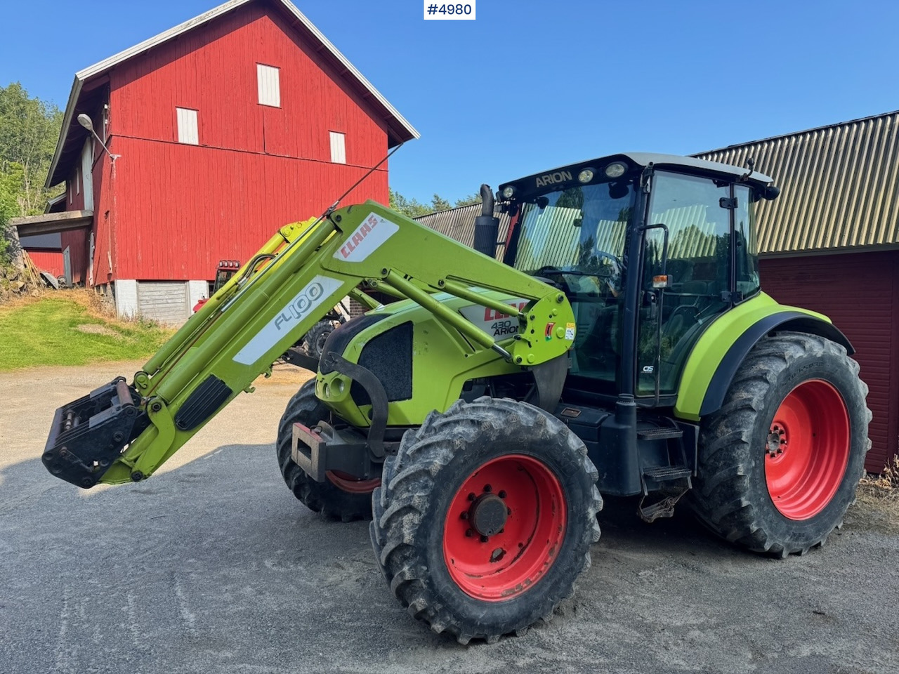 2012 Claas Arion 430 with Front Loader – 5000 Hours! - Трактор: слика 1 2012 Claas Arion 430 with Front Loader – 5000 Hours! - Трактор: слика 1