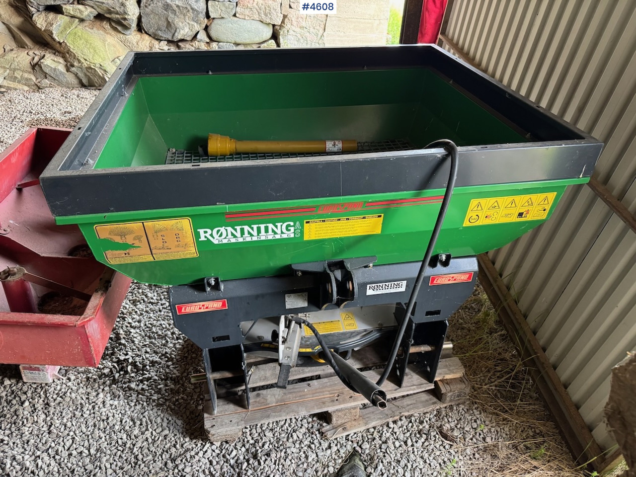 2012 EuroSpand Ercole Fertilizer Spreader - Распрскувач на вештачко ѓубриво: слика 4 2012 EuroSpand Ercole Fertilizer Spreader - Распрскувач на вештачко ѓубриво: слика 4