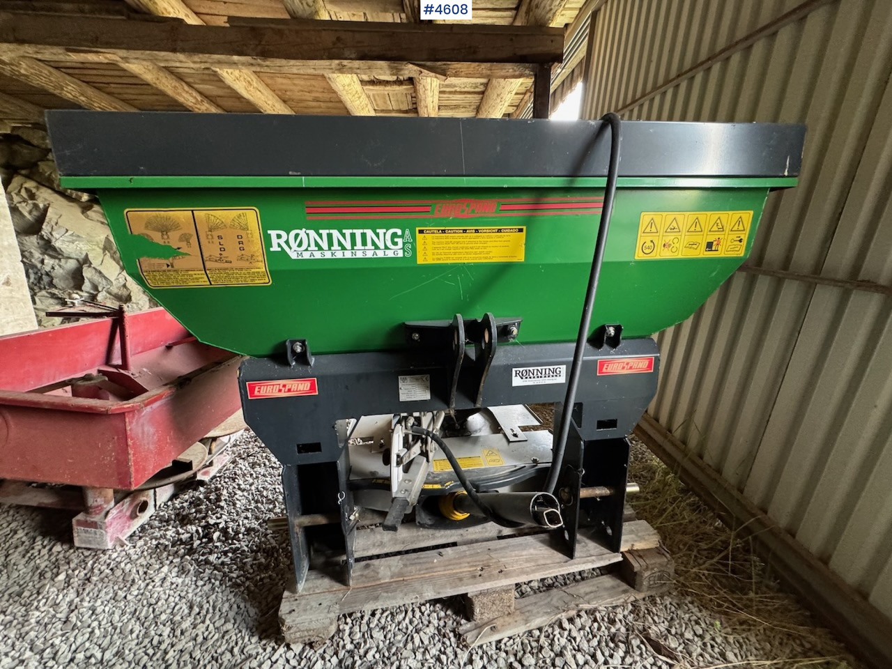2012 EuroSpand Ercole Fertilizer Spreader - Распрскувач на вештачко ѓубриво: слика 5 2012 EuroSpand Ercole Fertilizer Spreader - Распрскувач на вештачко ѓубриво: слика 5