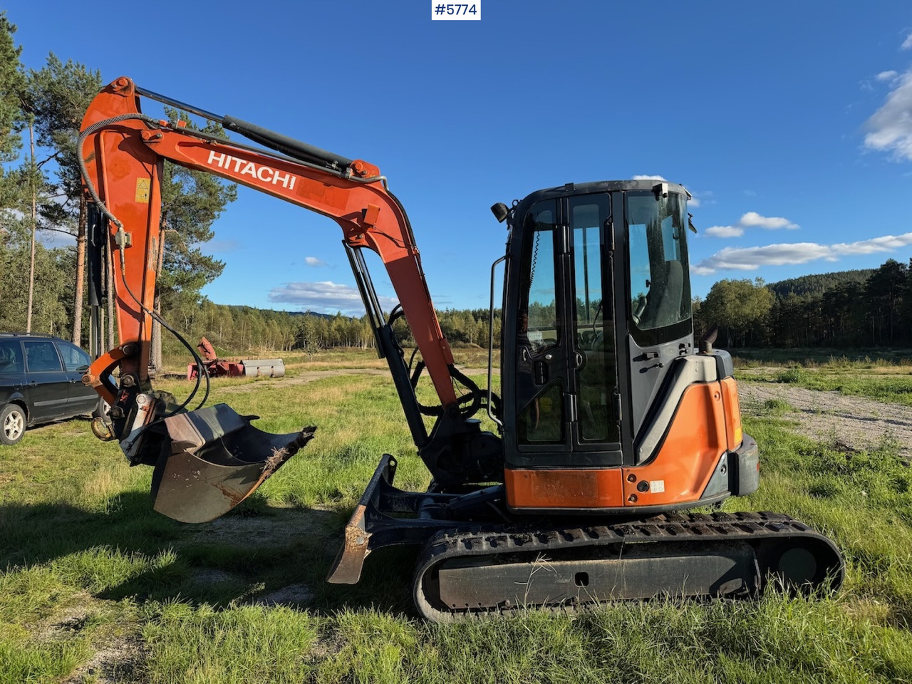 2012 Hitachi ZX 52 U-3 CLR - Мини багер: слика 1 2012 Hitachi ZX 52 U-3 CLR - Мини багер: слика 1