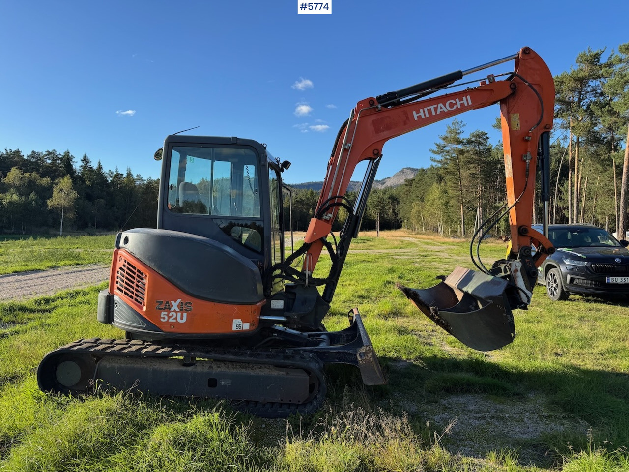 2012 Hitachi ZX 52 U-3 CLR - Мини багер: слика 5 2012 Hitachi ZX 52 U-3 CLR - Мини багер: слика 5