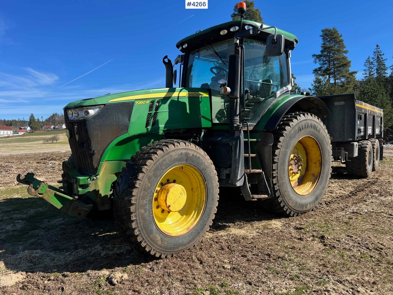 2012 John Deere 7260R Tractor w/ PTO - Трактор: слика 4 2012 John Deere 7260R Tractor w/ PTO - Трактор: слика 4