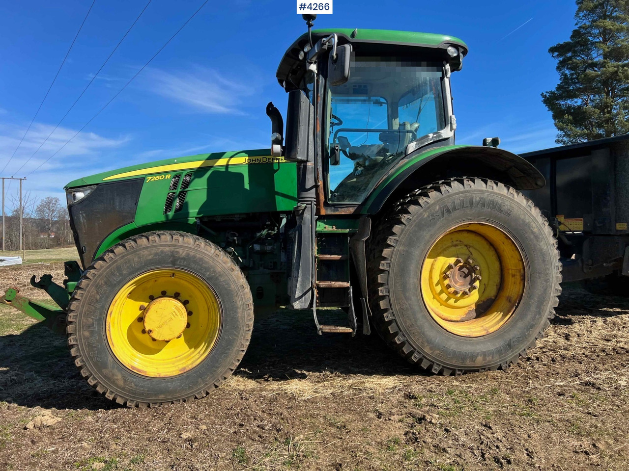 2012 John Deere 7260R Tractor w/ PTO - Трактор: слика 2 2012 John Deere 7260R Tractor w/ PTO - Трактор: слика 2