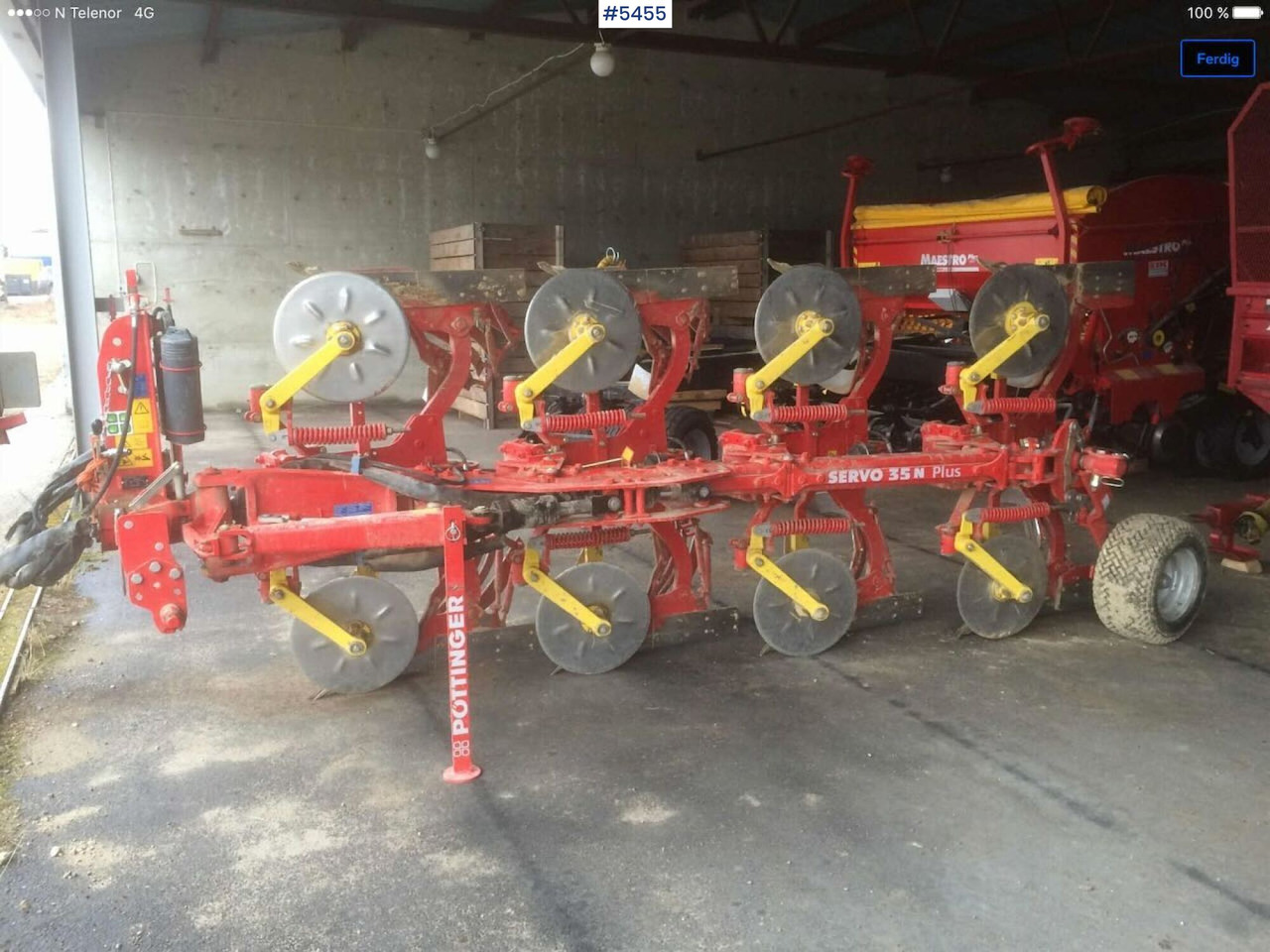 2012 Pöttinger Servo 35 4 furrow reversible plough - Опрема за обработка на почва: слика 3 2012 Pöttinger Servo 35 4 furrow reversible plough - Опрема за обработка на почва: слика 3