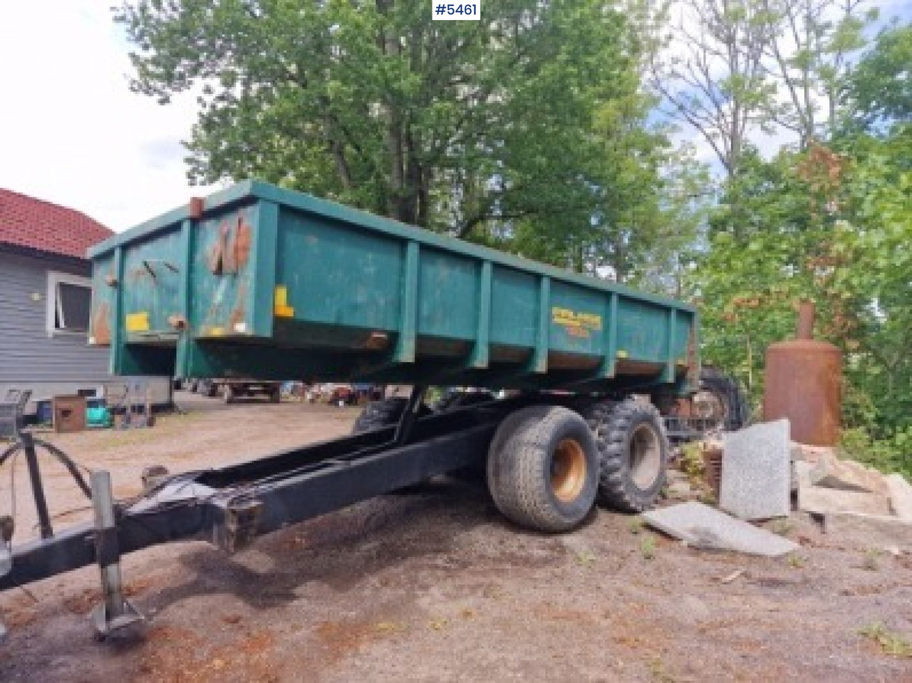 2013 Palmse 1200 Dump Trailer - Земјоделска приколка за истурање/ Истурач: слика 4 2013 Palmse 1200 Dump Trailer - Земјоделска приколка за истурање/ Истурач: слика 4