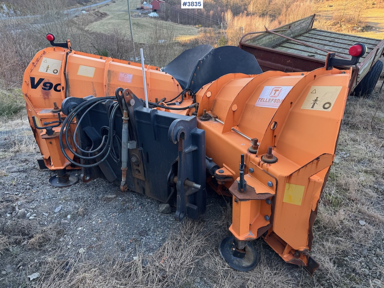 2014 Tellefsdal V 90 Plow - Плуг за чистење снег: слика 2 2014 Tellefsdal V 90 Plow - Плуг за чистење снег: слика 2