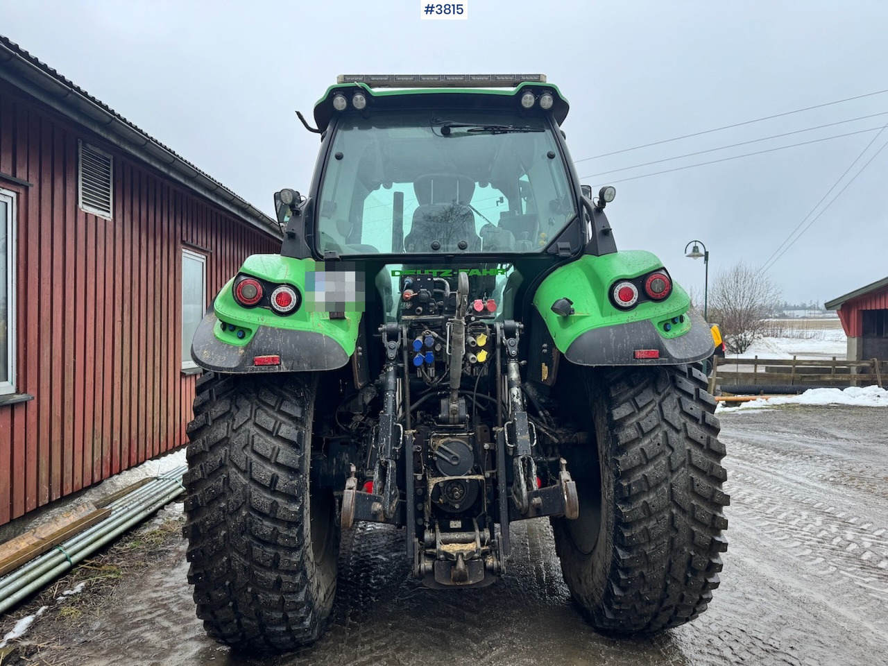 2015 Deutz-fahr 6190 Agrotron w/ Front loader, Front PTO and 2 sets of tires. - Трактор: слика 5 2015 Deutz-fahr 6190 Agrotron w/ Front loader, Front PTO and 2 sets of tires. - Трактор: слика 5