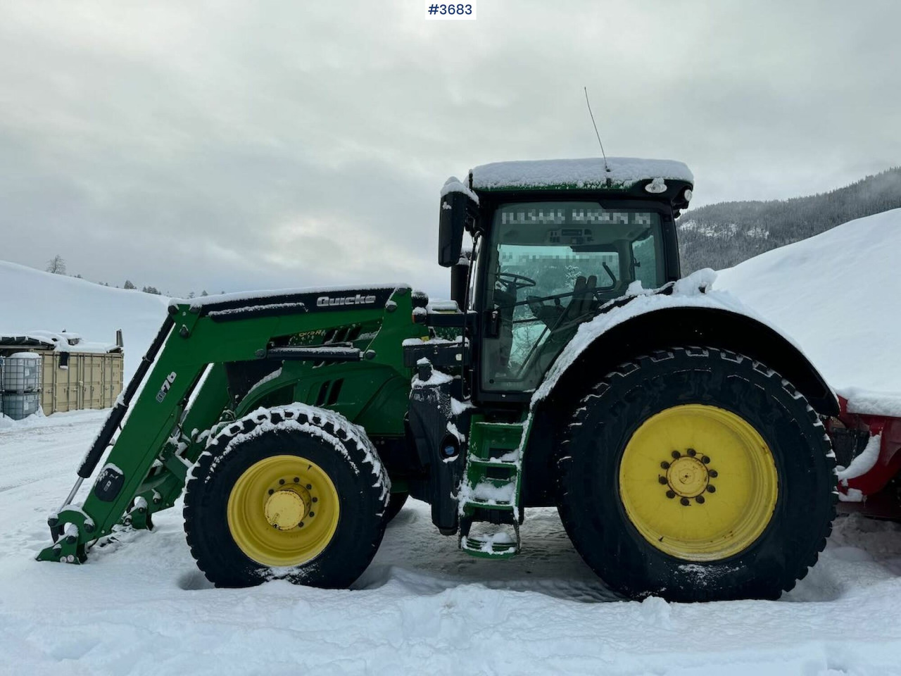 2016 John Deere 6175R 4x4 w/ front loader - Трактор: слика 3 2016 John Deere 6175R 4x4 w/ front loader - Трактор: слика 3