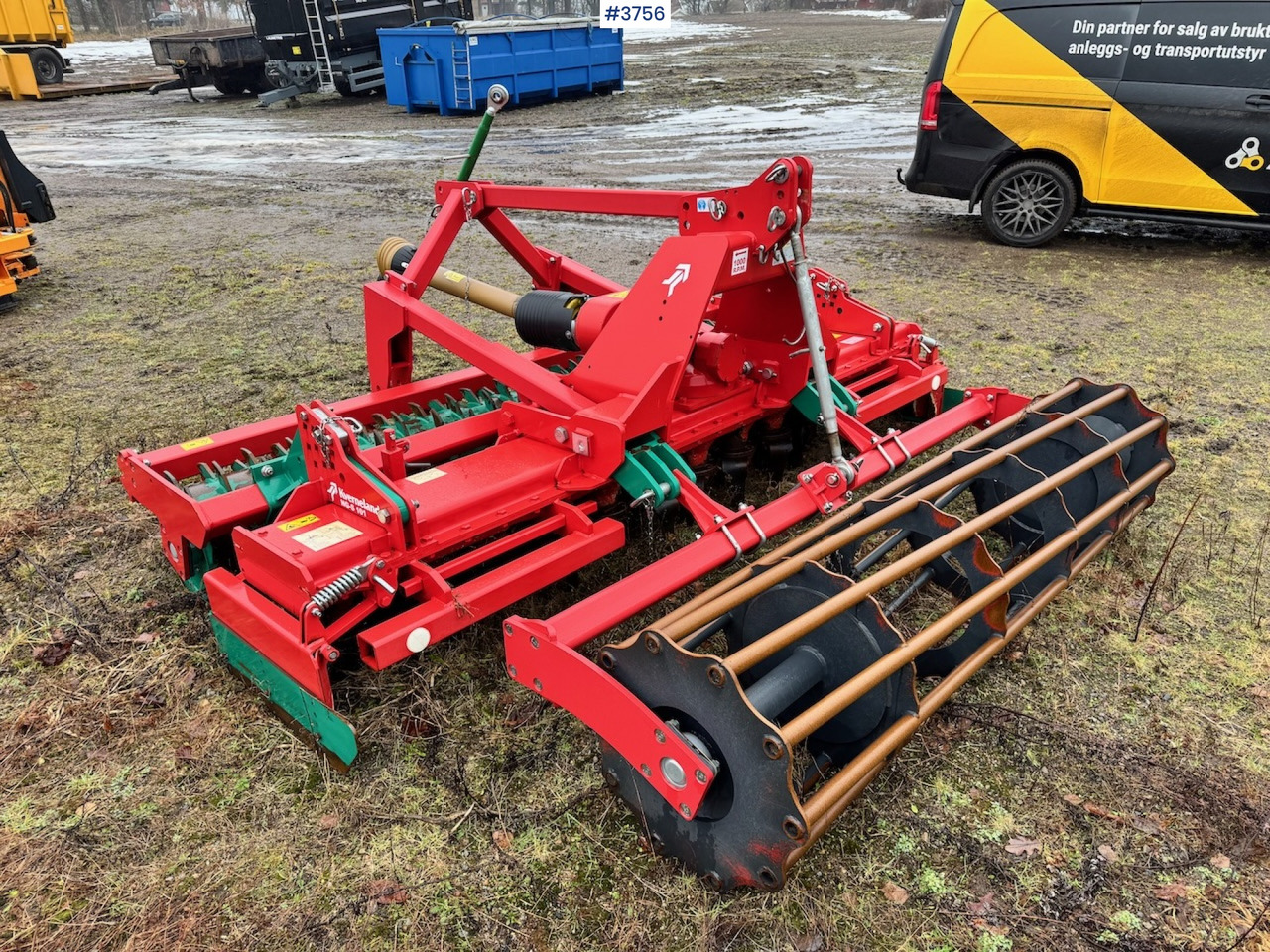 2016 Kverneland NG-S 101 rotary harrow w/ frontkit. - Опрема за обработка на почва: слика 1 2016 Kverneland NG-S 101 rotary harrow w/ frontkit. - Опрема за обработка на почва: слика 1