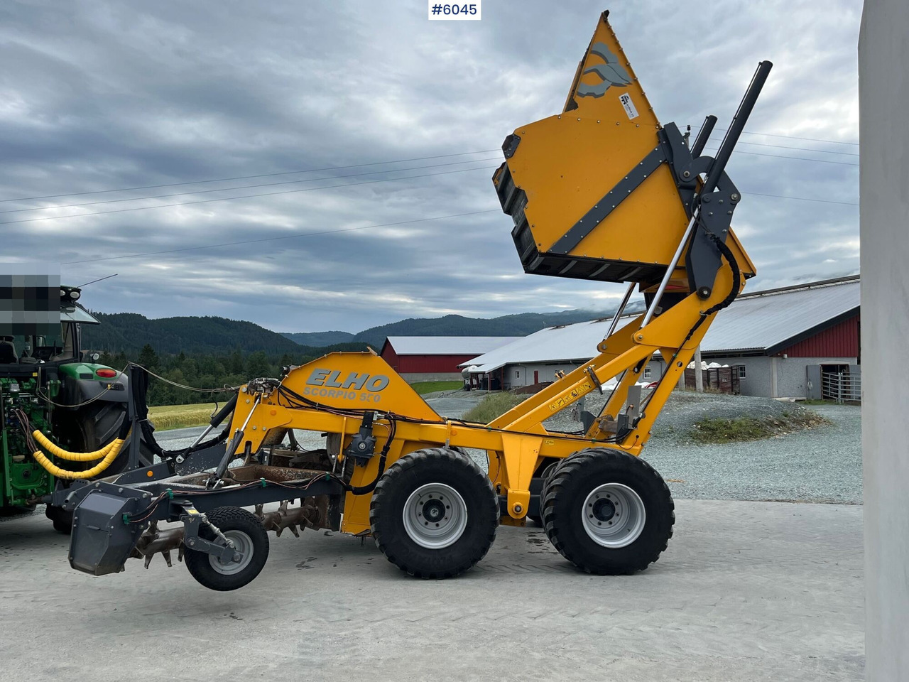 2018 Elho Scorpio 550 steinplukker m/ fabrikkny hjul! - Опрема за обработка на почва: слика 2 2018 Elho Scorpio 550 steinplukker m/ fabrikkny hjul! - Опрема за обработка на почва: слика 2