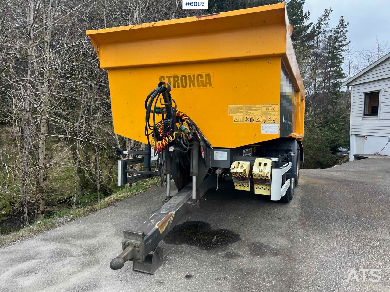 2019 2 axle Stronga DL1200 Dumper trailer - Земјоделска приколка за истурање/ Истурач: слика 5 2019 2 axle Stronga DL1200 Dumper trailer - Земјоделска приколка за истурање/ Истурач: слика 5