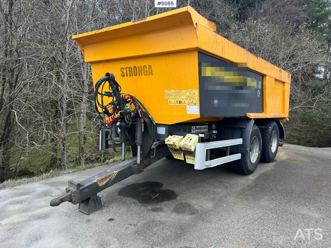 2019 2 axle Stronga DL1200 Dumper trailer - Земјоделска приколка за истурање/ Истурач: слика 3 2019 2 axle Stronga DL1200 Dumper trailer - Земјоделска приколка за истурање/ Истурач: слика 3