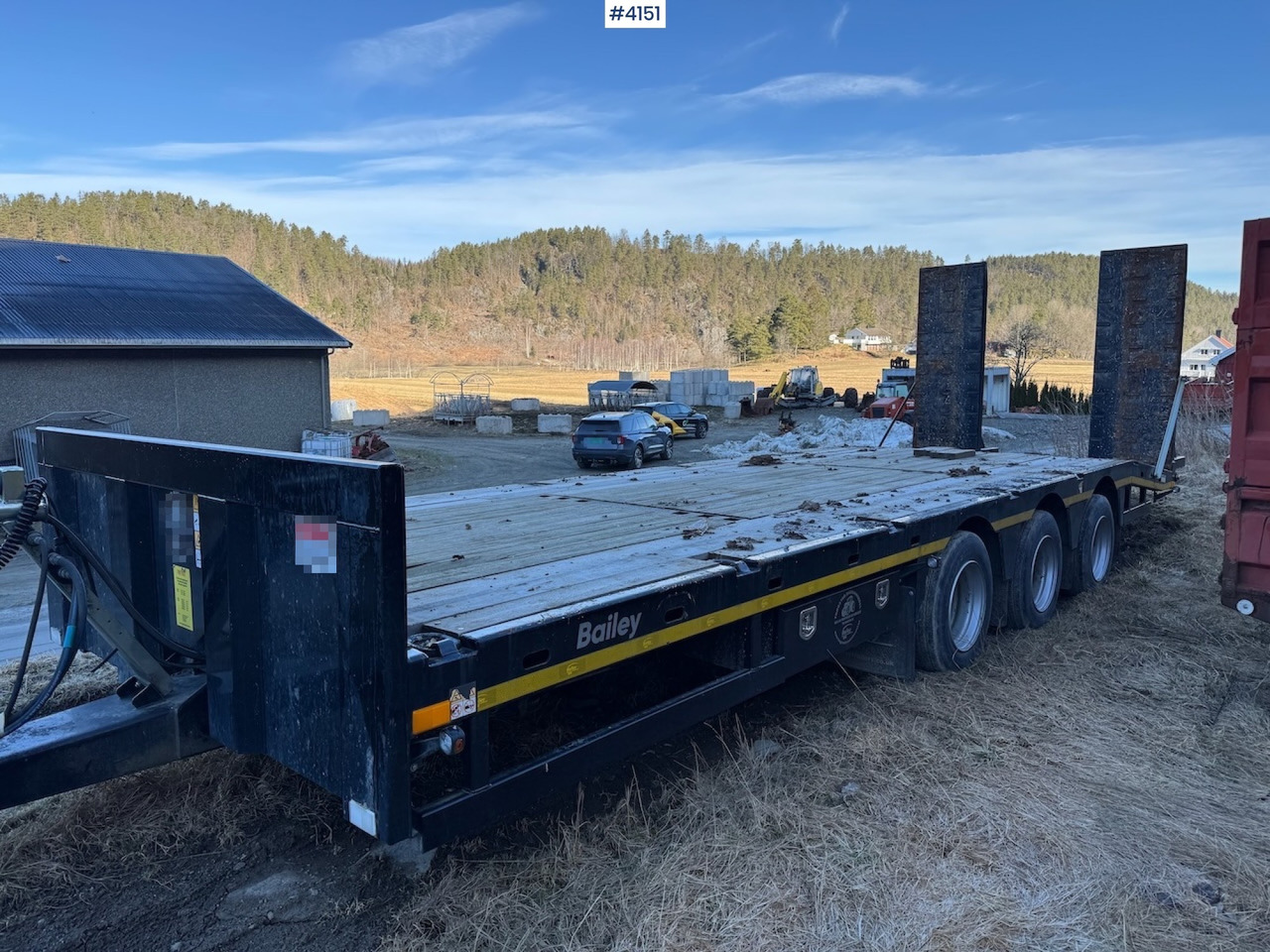 2020 Bailey 24 T Low Loader Machine Trolley - Приколка за низок утовар: слика 1 2020 Bailey 24 T Low Loader Machine Trolley - Приколка за низок утовар: слика 1