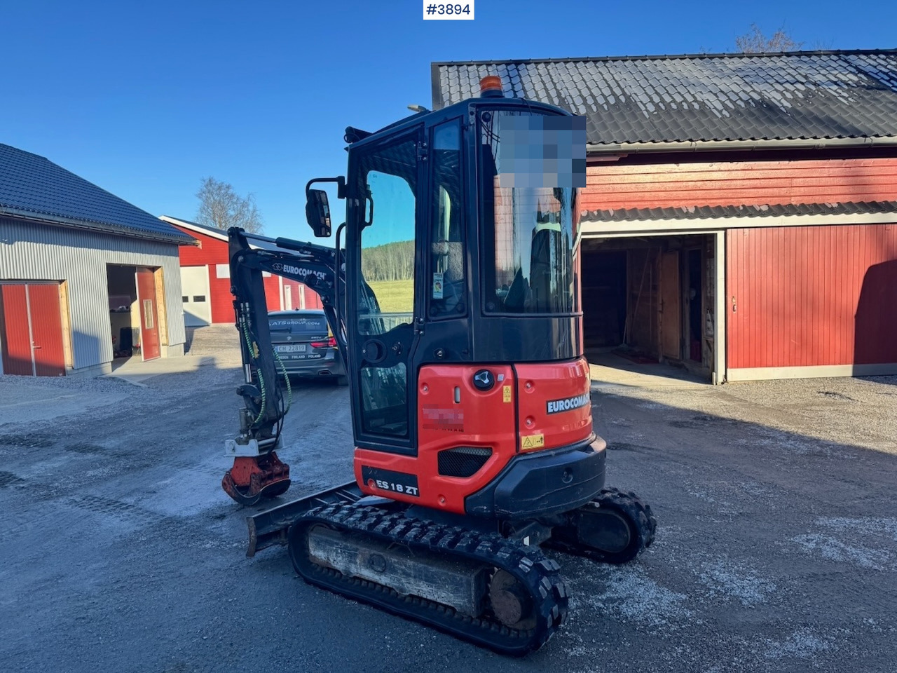 2020 Euromach ES18ZT Minigraver w/ 3 Excavator bucket - Багер: слика 3 2020 Euromach ES18ZT Minigraver w/ 3 Excavator bucket - Багер: слика 3