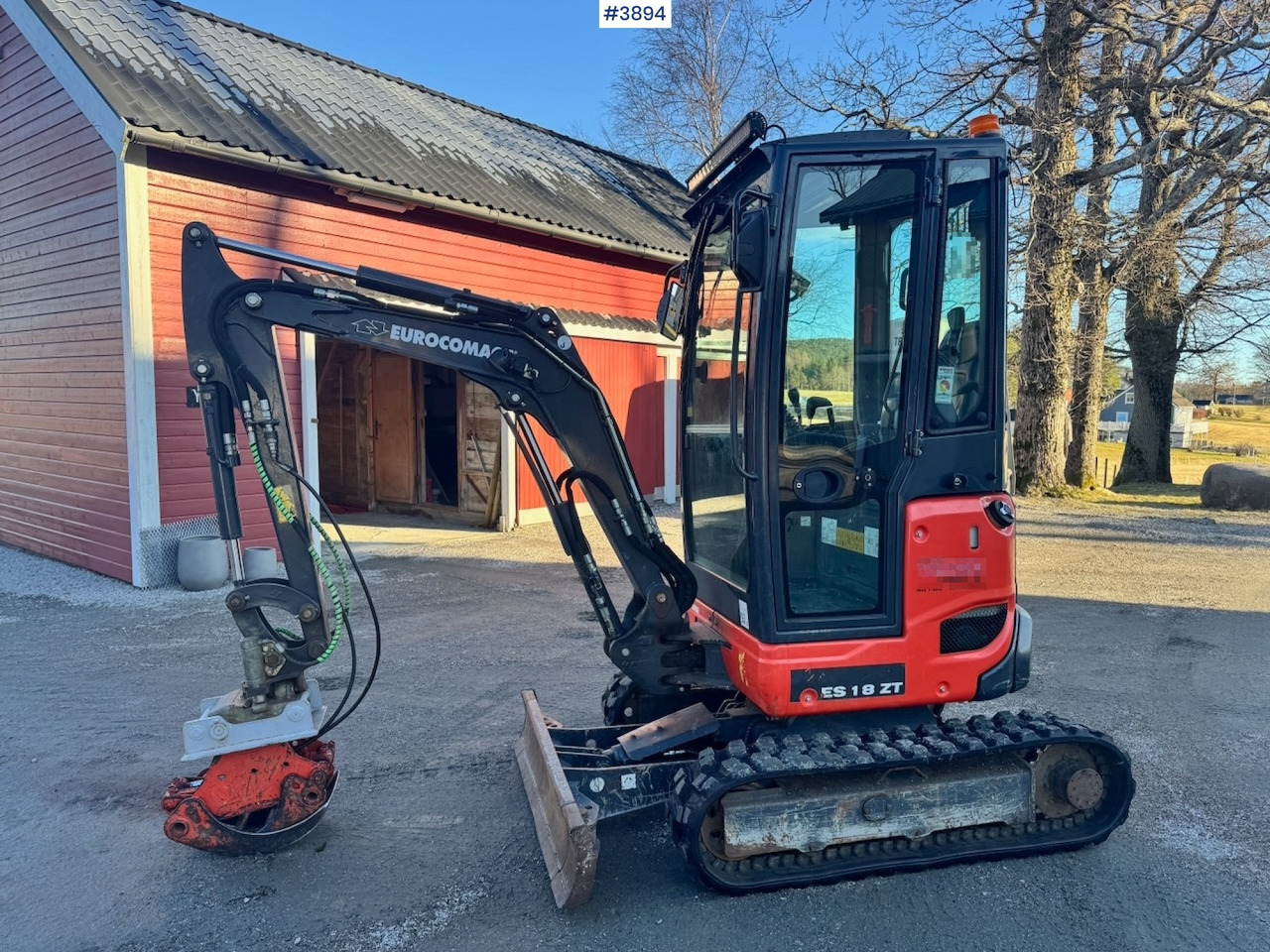 2020 Euromach ES18ZT Minigraver w/ 3 Excavator bucket - Багер: слика 2 2020 Euromach ES18ZT Minigraver w/ 3 Excavator bucket - Багер: слика 2