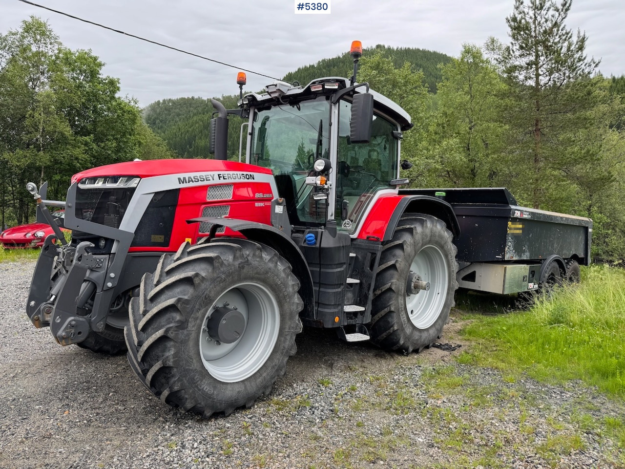 2021 Massey Ferguson 8S.265 w/ front hydraulics and front PTO. - Трактор: слика 3 2021 Massey Ferguson 8S.265 w/ front hydraulics and front PTO. - Трактор: слика 3