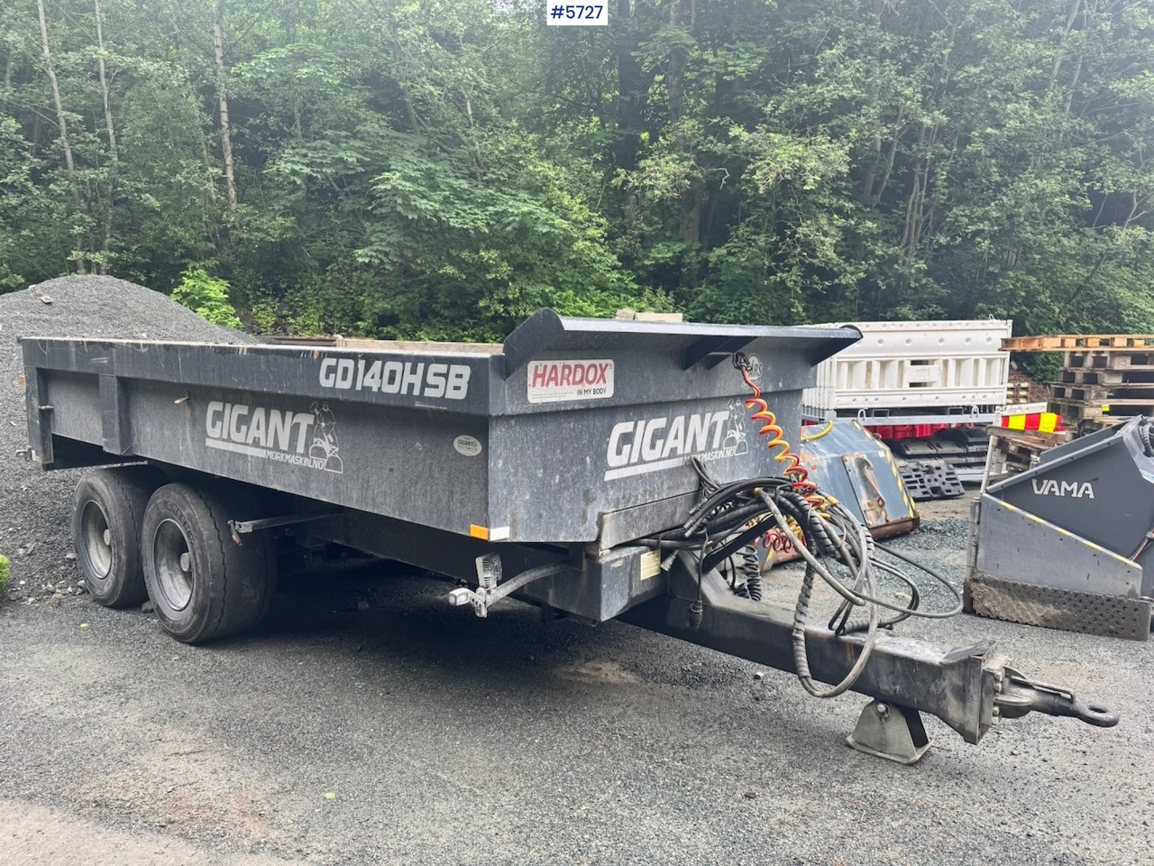 2022 Gigang Dumper trailer for tractor. - Земјоделска приколка за истурање/ Истурач: слика 1 2022 Gigang Dumper trailer for tractor. - Земјоделска приколка за истурање/ Истурач: слика 1