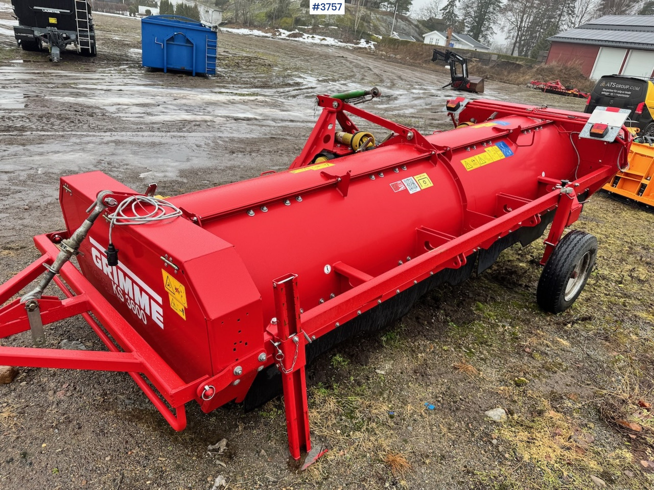 2022 Grimme KS3600 Rice crusher. - Мулчер за стеблата од компир: слика 4 2022 Grimme KS3600 Rice crusher. - Мулчер за стеблата од компир: слика 4