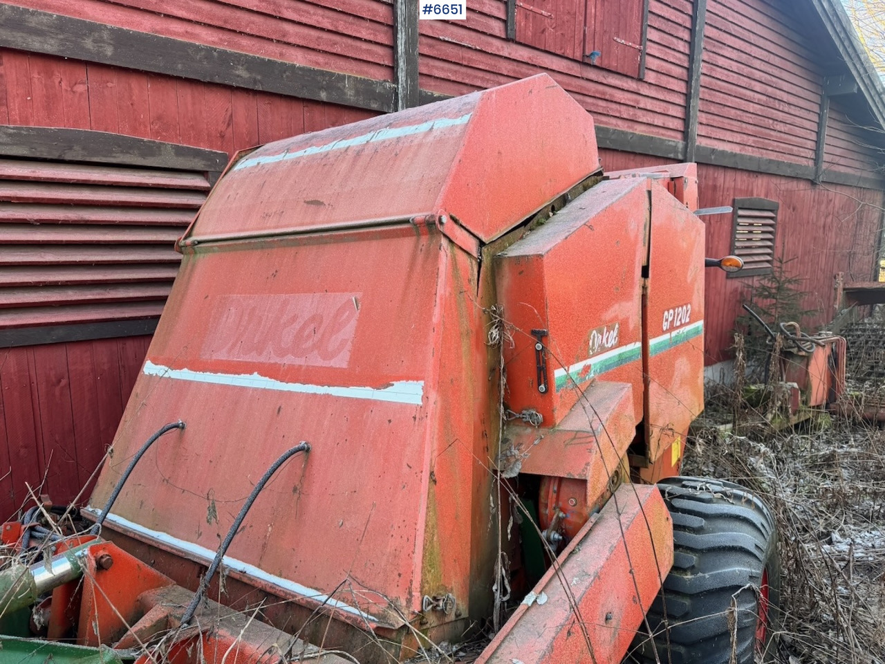 Approx. 1995 Orkel GP1202 Round Baler. - Превртувачка опрема: слика 3 Approx. 1995 Orkel GP1202 Round Baler. - Превртувачка опрема: слика 3