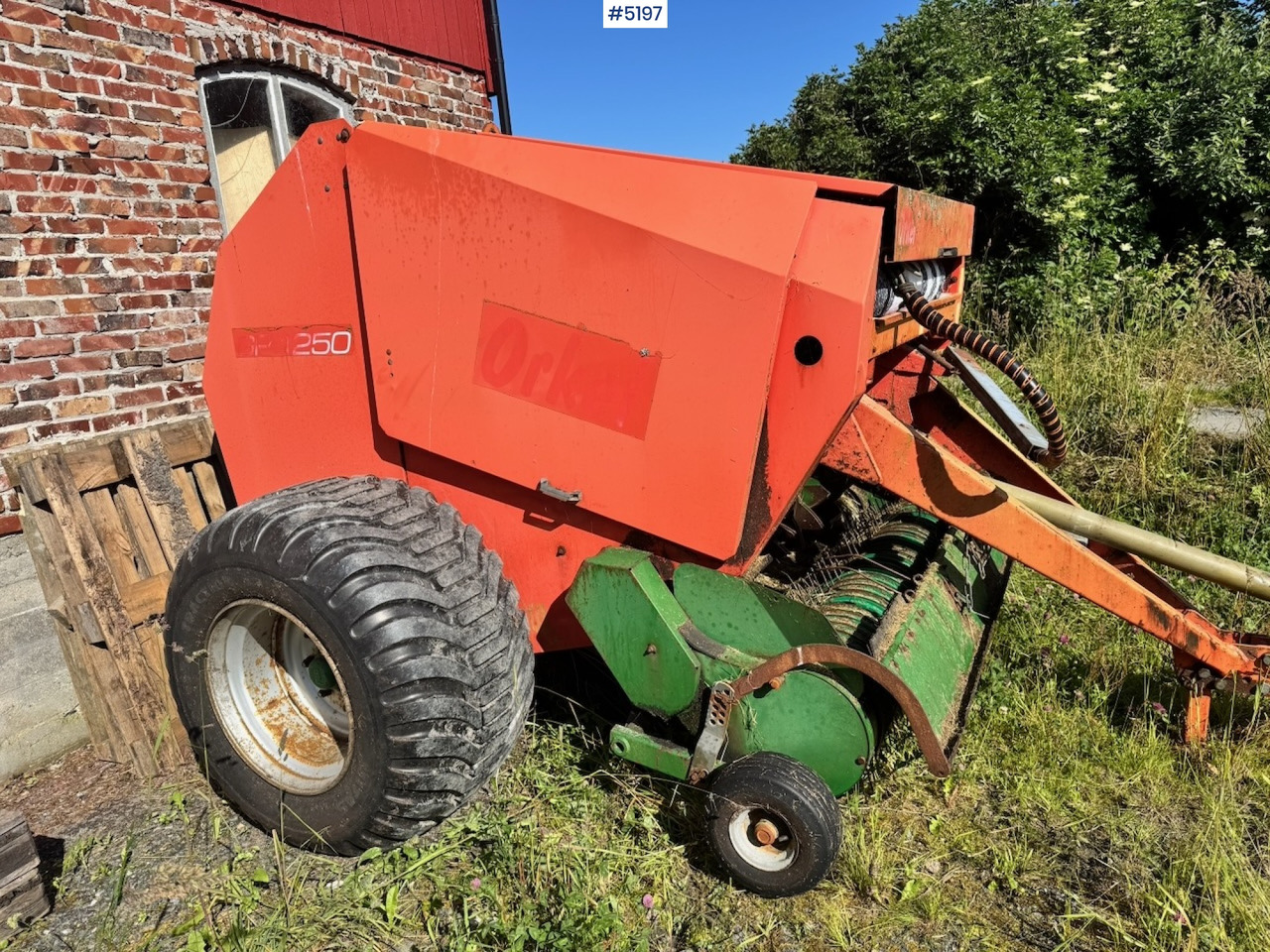 Ca. 2000 Orkel GP1250 Rundballepresse - Превртувачка опрема: слика 2 Ca. 2000 Orkel GP1250 Rundballepresse - Превртувачка опрема: слика 2