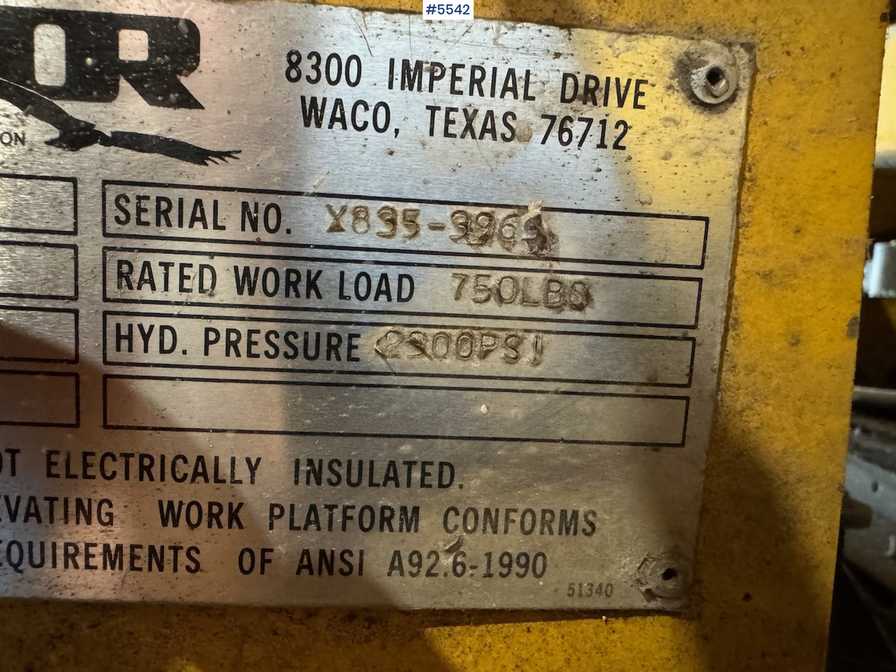 Дигачка платформа Condor Chick 2548 scissor lift.: слика 9