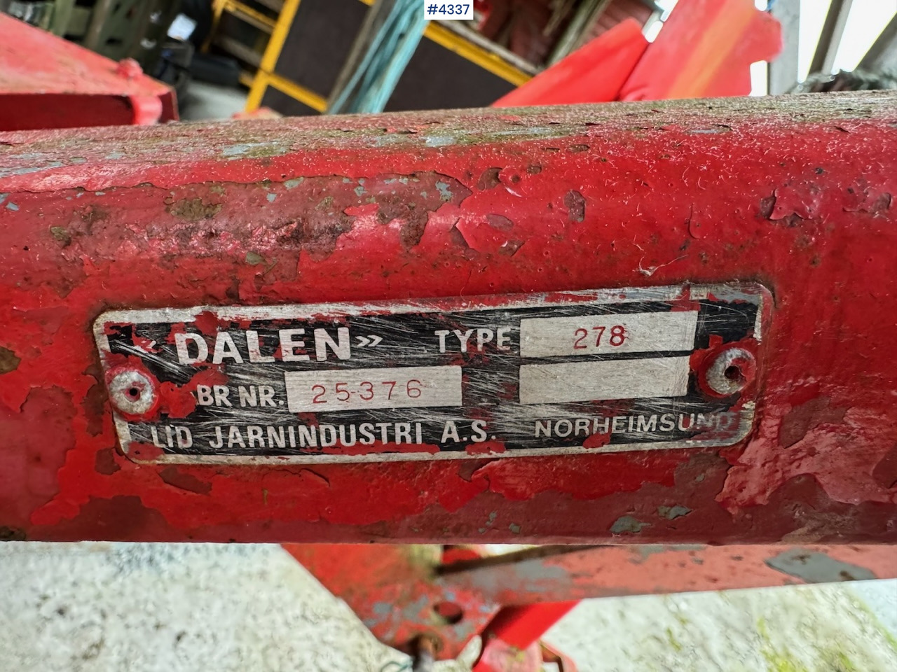 Дувач на снег за Комунално/ Специјално возило Dalen 278 Snow blower.: слика 10