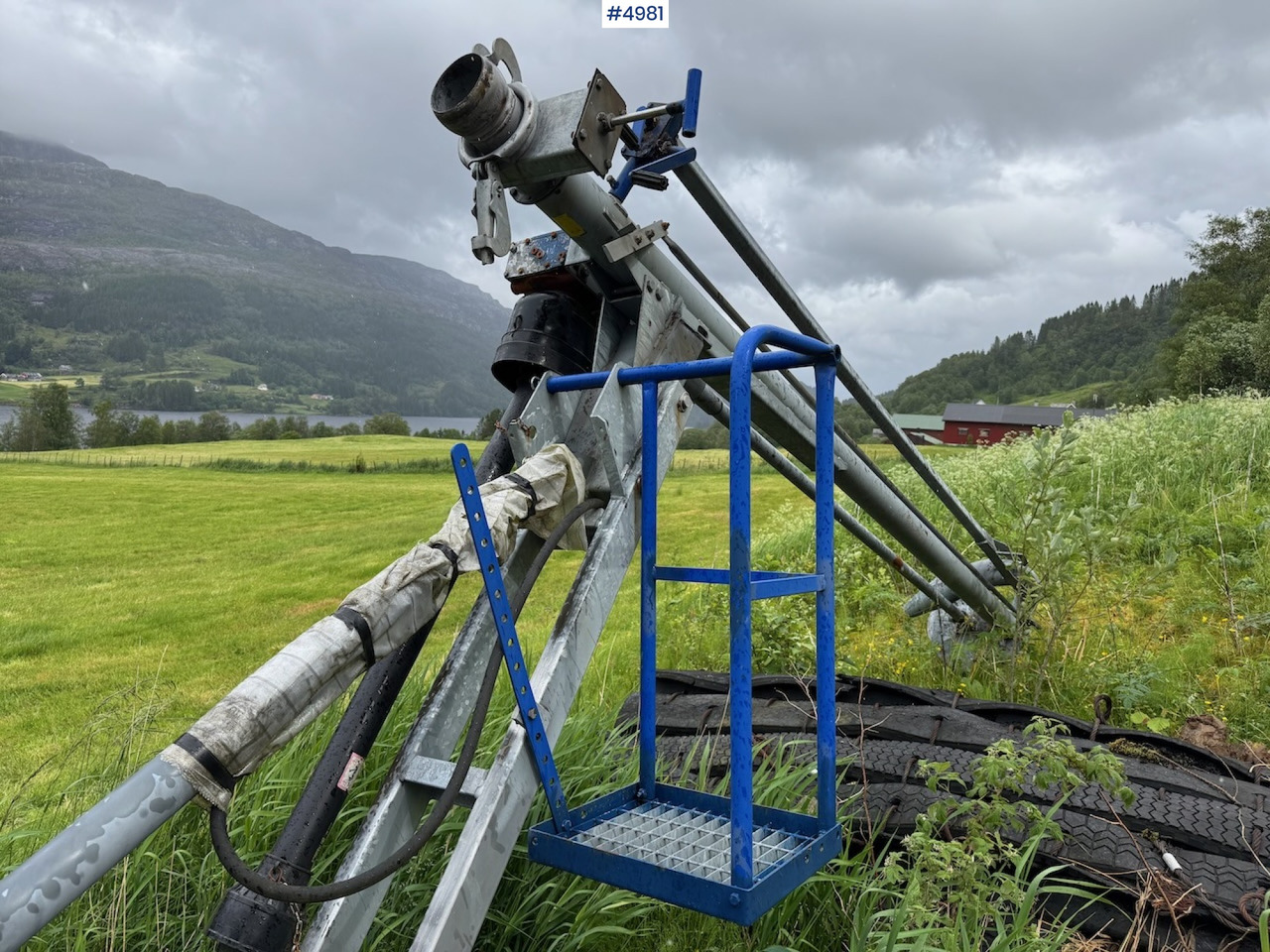 Delaval 4,5 m Manure pump. - Опрема за наѓубрување: слика 1 Delaval 4,5 m Manure pump. - Опрема за наѓубрување: слика 1