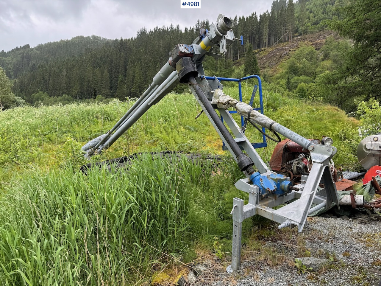 Delaval 4,5 m Manure pump. - Опрема за наѓубрување: слика 4 Delaval 4,5 m Manure pump. - Опрема за наѓубрување: слика 4