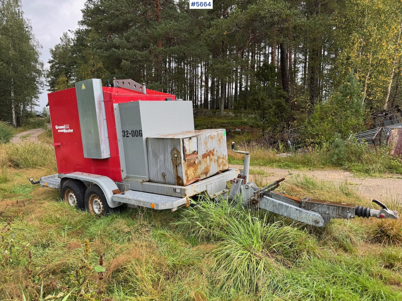 Ground Heater E‑700M (Trailer‑Mounted) - Комунално/ Специјално возило: слика 3 Ground Heater E‑700M (Trailer‑Mounted) - Комунално/ Специјално возило: слика 3