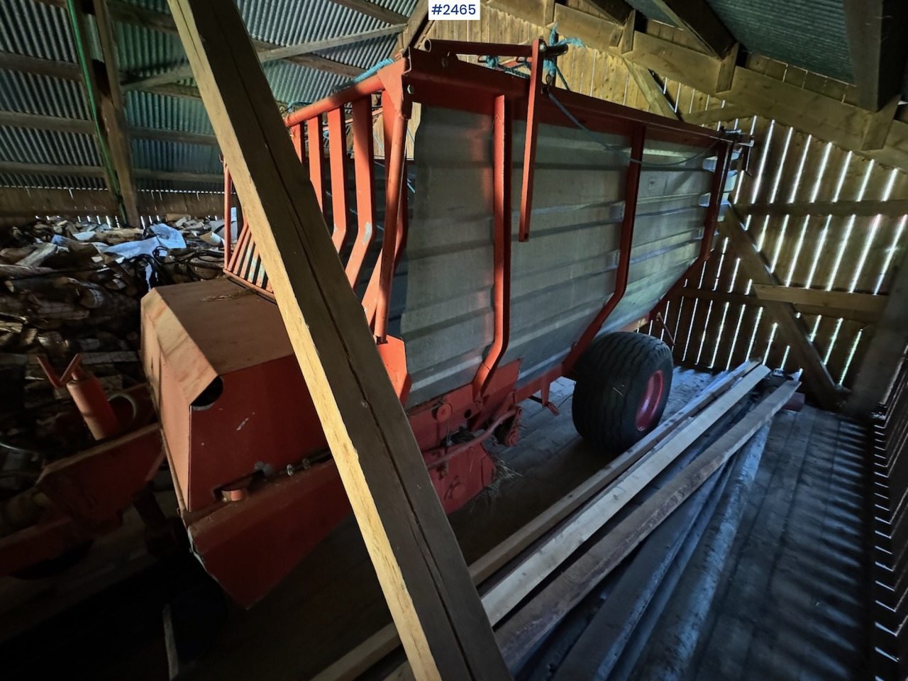 Loading trolley. - Превртувачка опрема: слика 1 Loading trolley. - Превртувачка опрема: слика 1