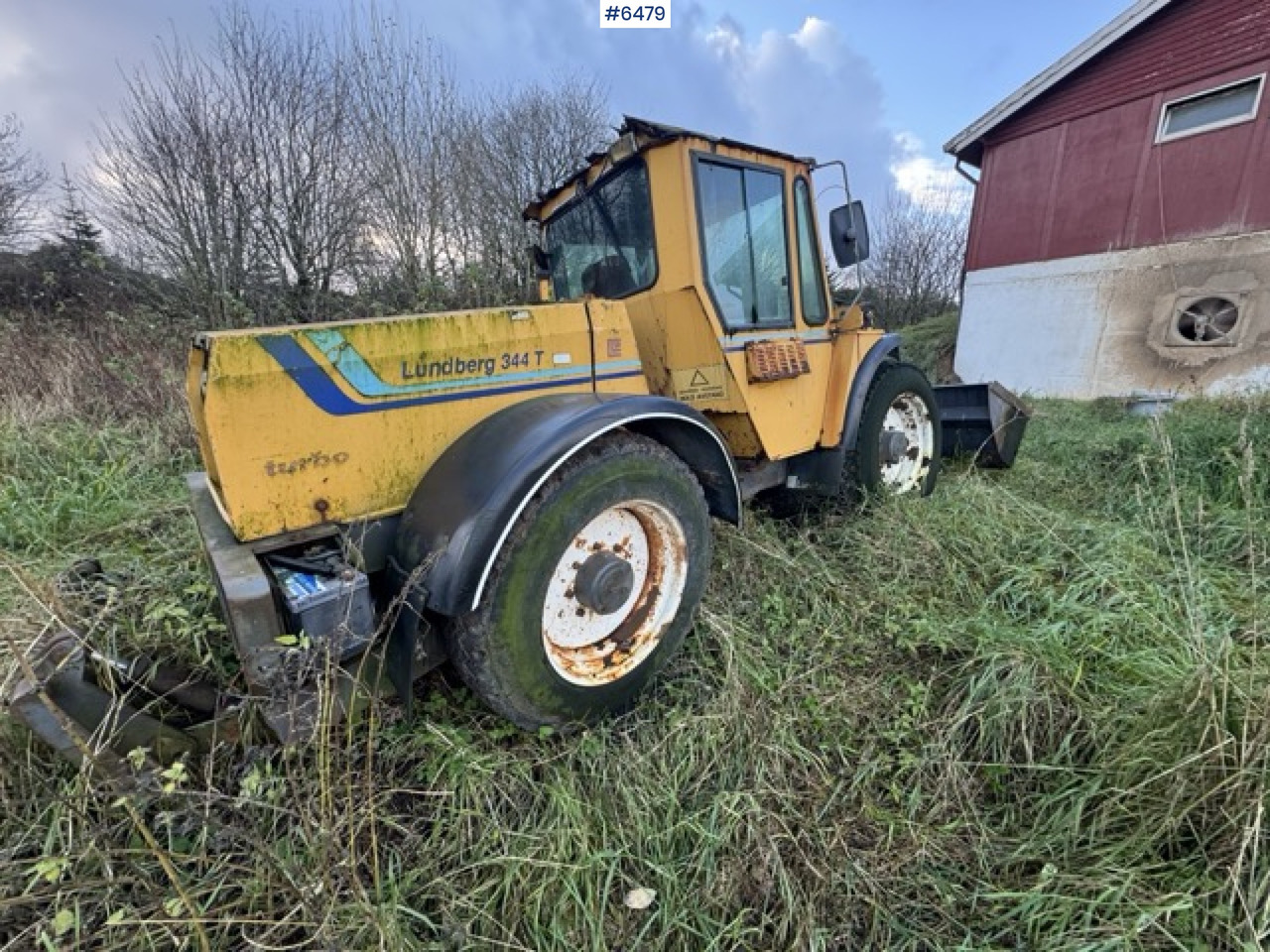 Lundberg 344T Wheel Loader – 1995 Repair object - Натоварувач на тркала: слика 2 Lundberg 344T Wheel Loader – 1995 Repair object - Натоварувач на тркала: слика 2