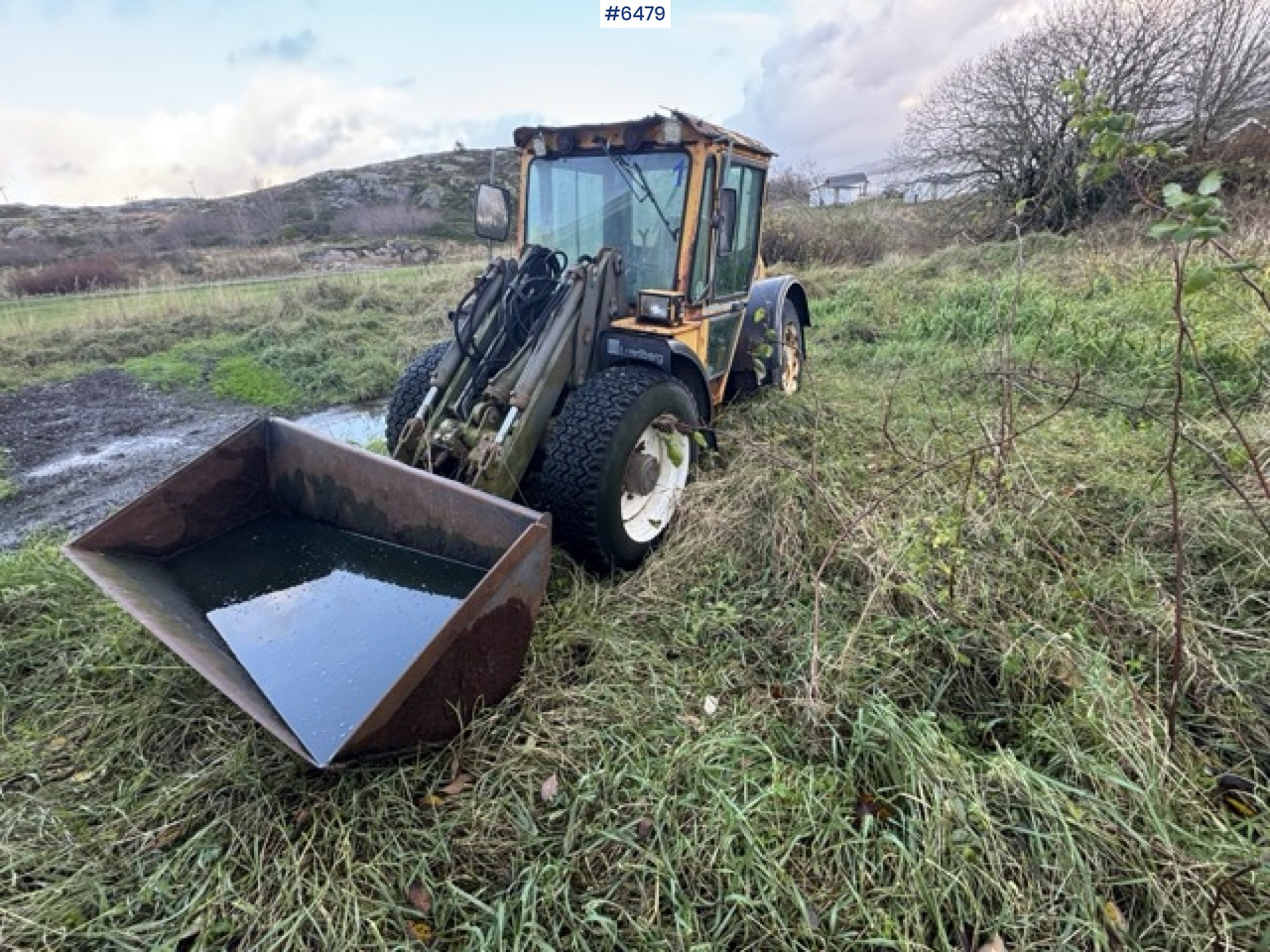 Lundberg 344T Wheel Loader – 1995 Repair object - Натоварувач на тркала: слика 4 Lundberg 344T Wheel Loader – 1995 Repair object - Натоварувач на тркала: слика 4