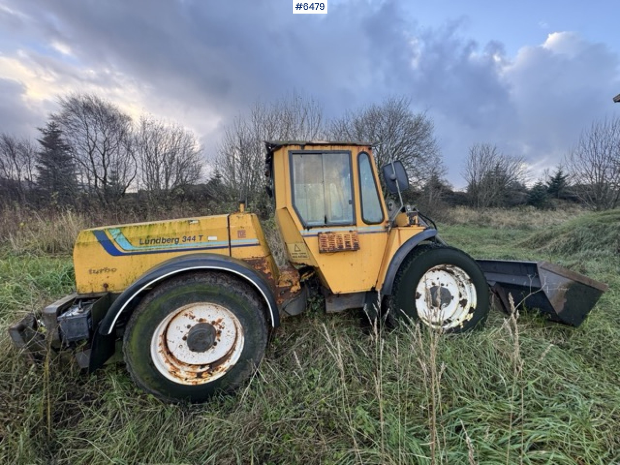 Lundberg 344T Wheel Loader – 1995 Repair object - Натоварувач на тркала: слика 1 Lundberg 344T Wheel Loader – 1995 Repair object - Натоварувач на тркала: слика 1