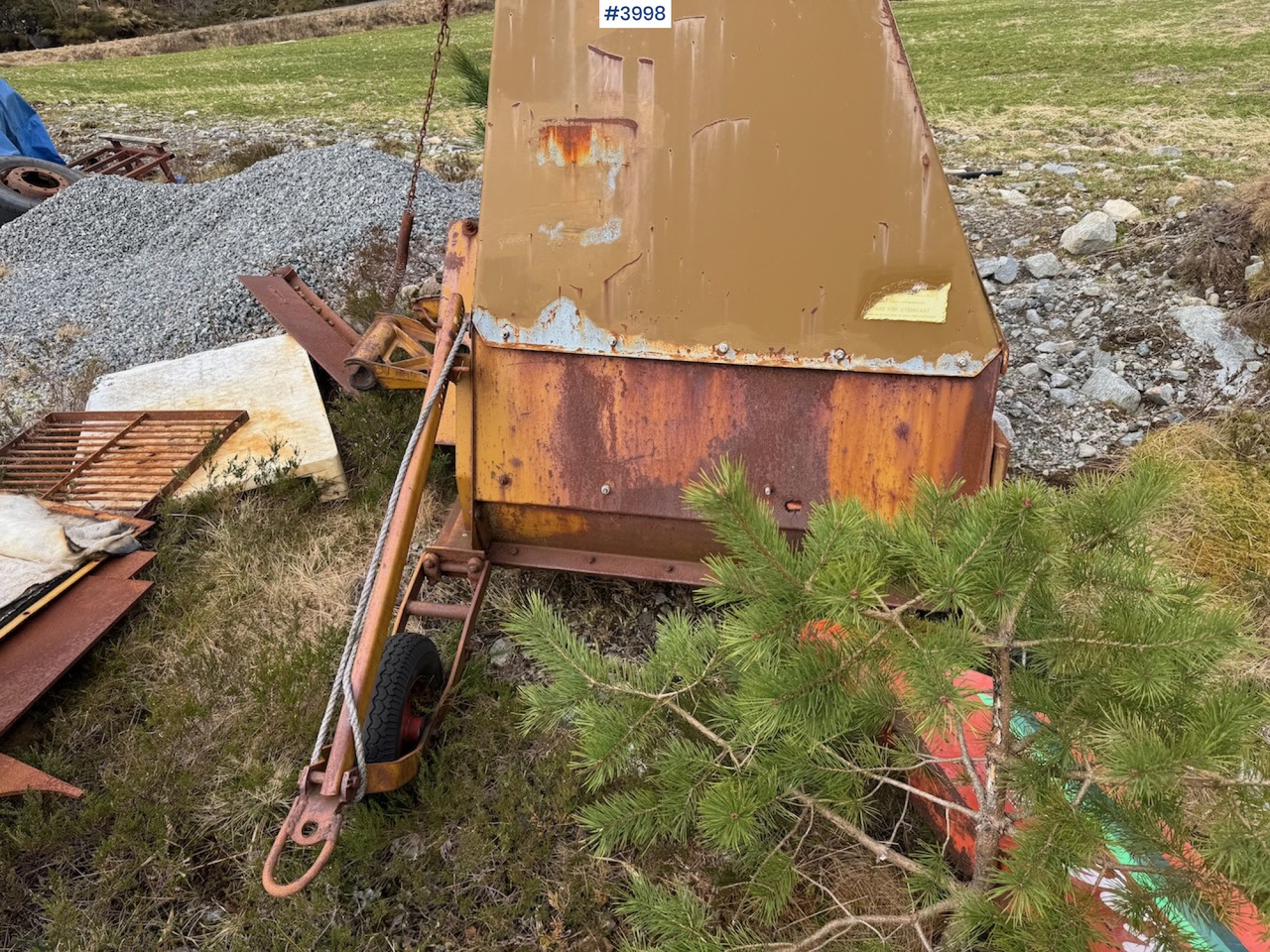 Превртувачка опрема Serigstad Forage harvester with tractor attachment and Voss box: слика 7