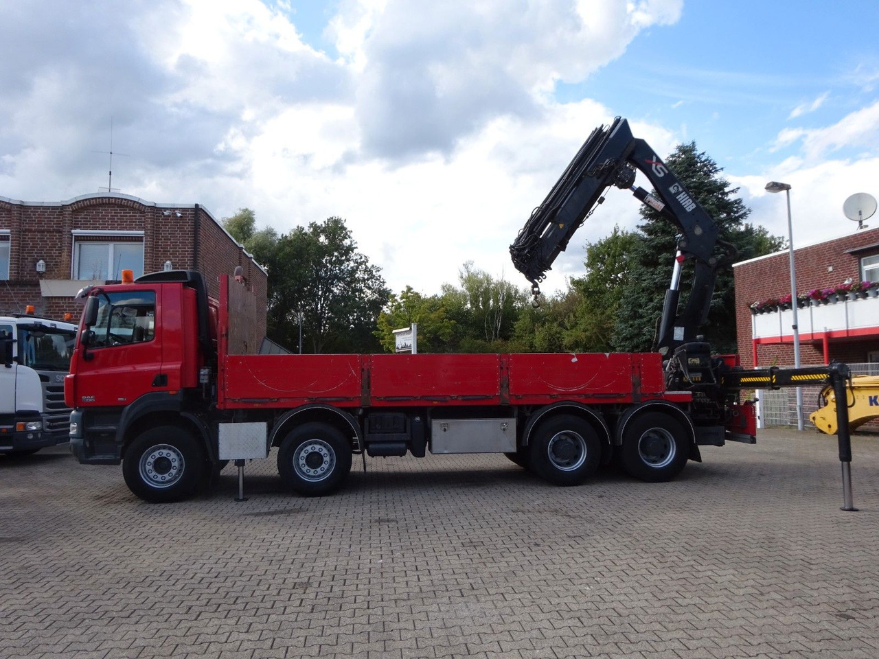 DAF 85.410 Pritsche + HIAB 322E6 Kran 8x4 - Камион со кран: слика 5 DAF 85.410 Pritsche + HIAB 322E6 Kran 8x4 - Камион со кран: слика 5