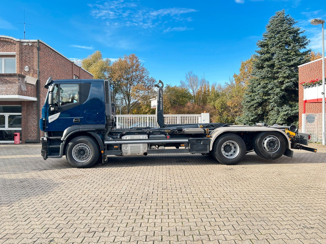 Камион со кука за подигање Iveco 460 Stralis MEILLER Abroller mit LIft-Lenkachse: слика 6