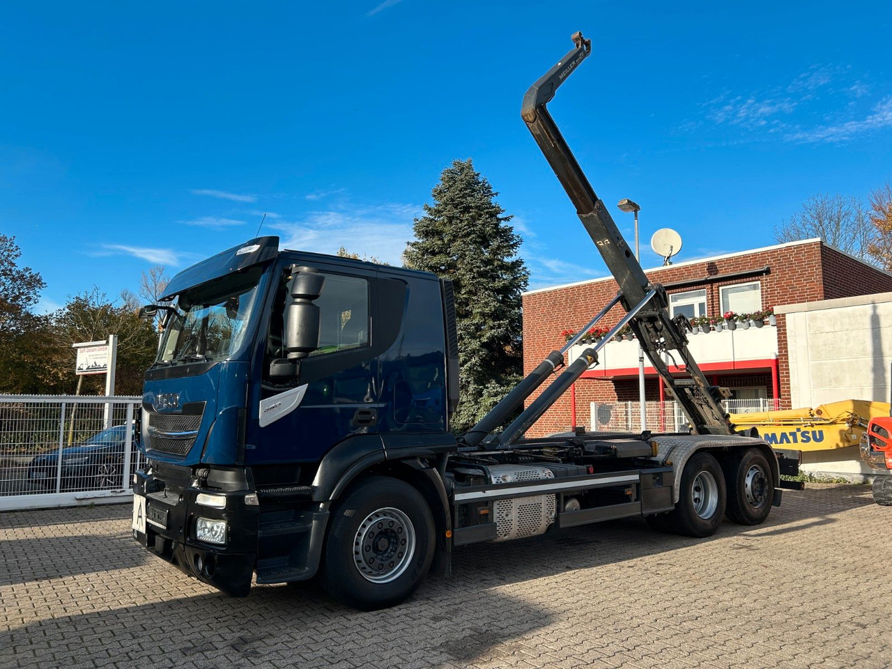 Iveco 460 Stralis MEILLER Abroller mit LIft-Lenkachse - Камион со кука за подигање: слика 5 Iveco 460 Stralis MEILLER Abroller mit LIft-Lenkachse - Камион со кука за подигање: слика 5
