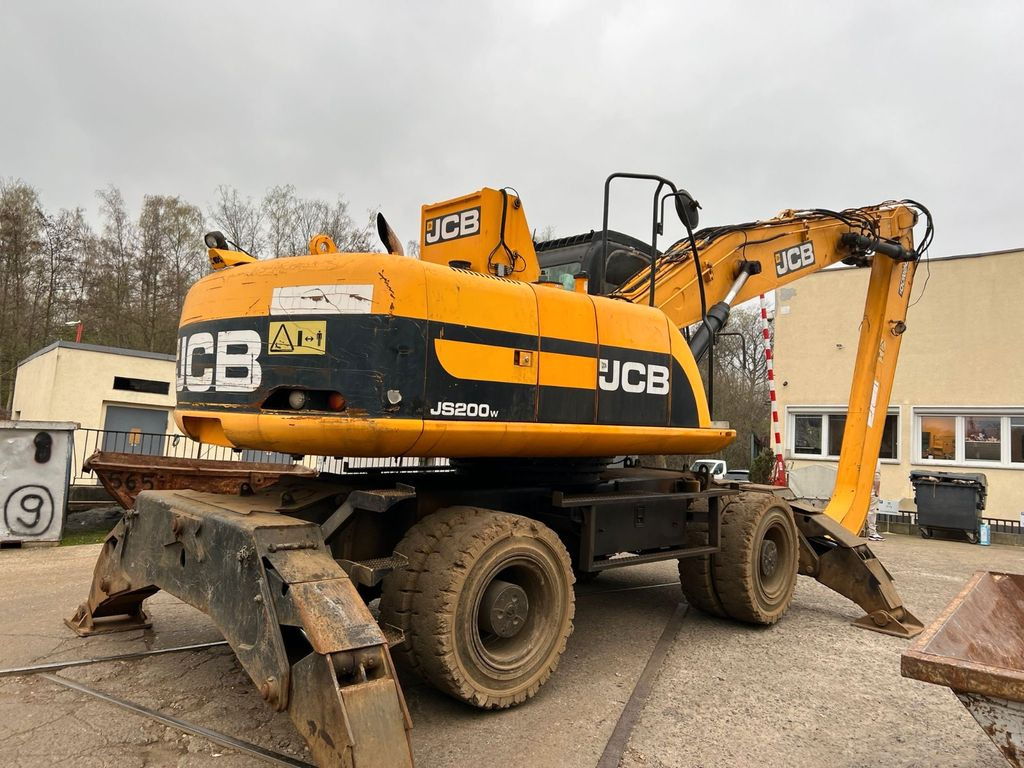 JCB JS 200 W Umschlagbagger JCB JS 200 W Umschlagbagger - Багер на тркала: слика 3 JCB JS 200 W Umschlagbagger JCB JS 200 W Umschlagbagger - Багер на тркала: слика 3