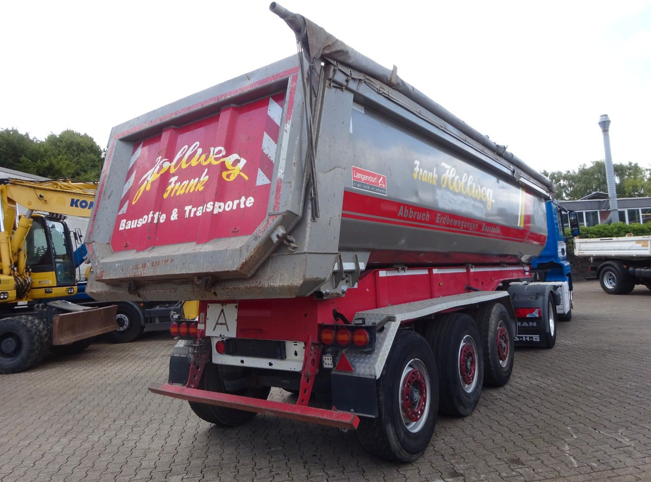 Langendorf Kippauflieger mit 3 Achsen Stahl - Кипер полуприколка: слика 4 Langendorf Kippauflieger mit 3 Achsen Stahl - Кипер полуприколка: слика 4