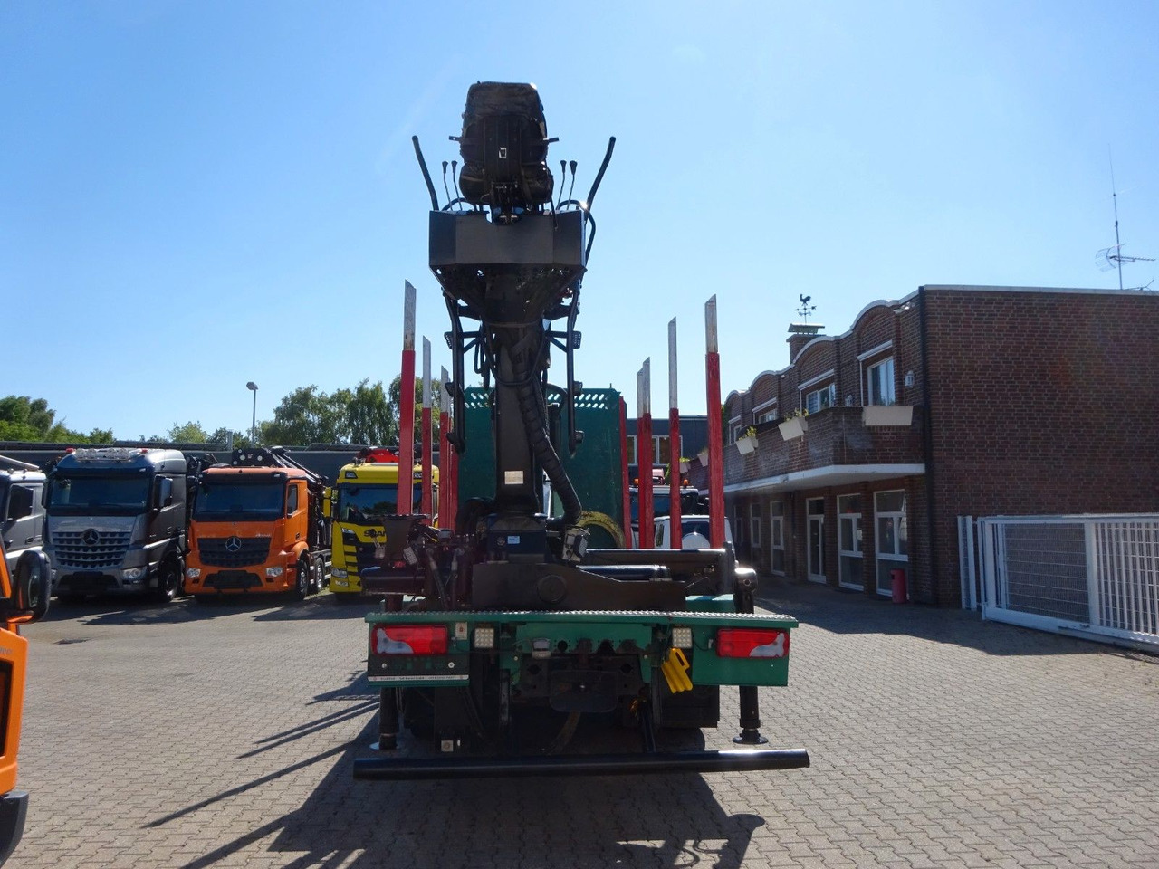 MAN 33.560 TGX mit TAJFUN L150Z Holzladekran 6x4 - Камион за дрва, Камион со кран: слика 5 MAN 33.560 TGX mit TAJFUN L150Z Holzladekran 6x4 - Камион за дрва, Камион со кран: слика 5