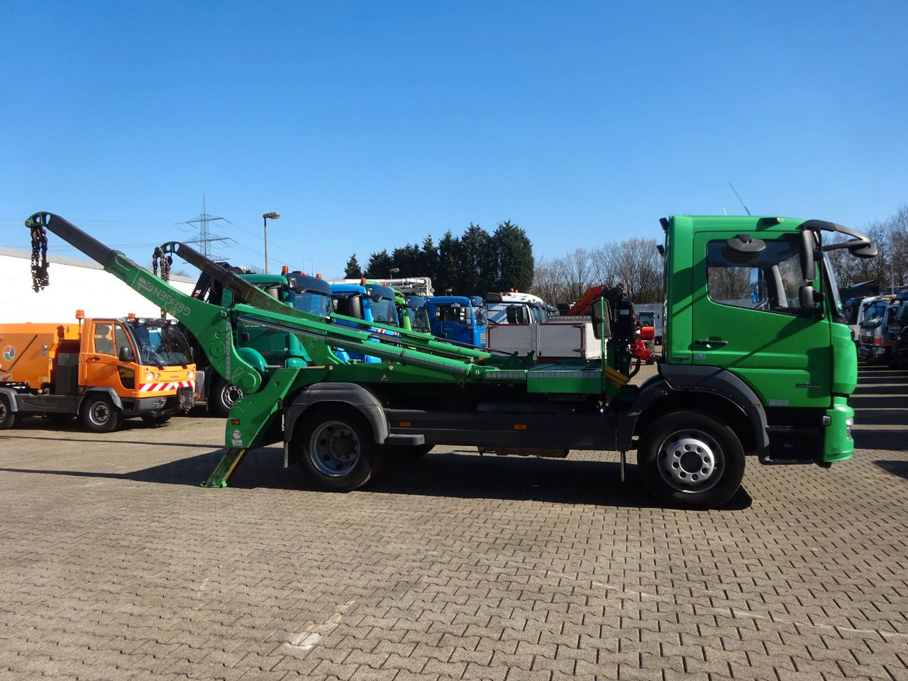 Mercedes-Benz 1530 Atego Gergen Absetzkipper 4x2 - Кипер: слика 5 Mercedes-Benz 1530 Atego Gergen Absetzkipper 4x2 - Кипер: слика 5