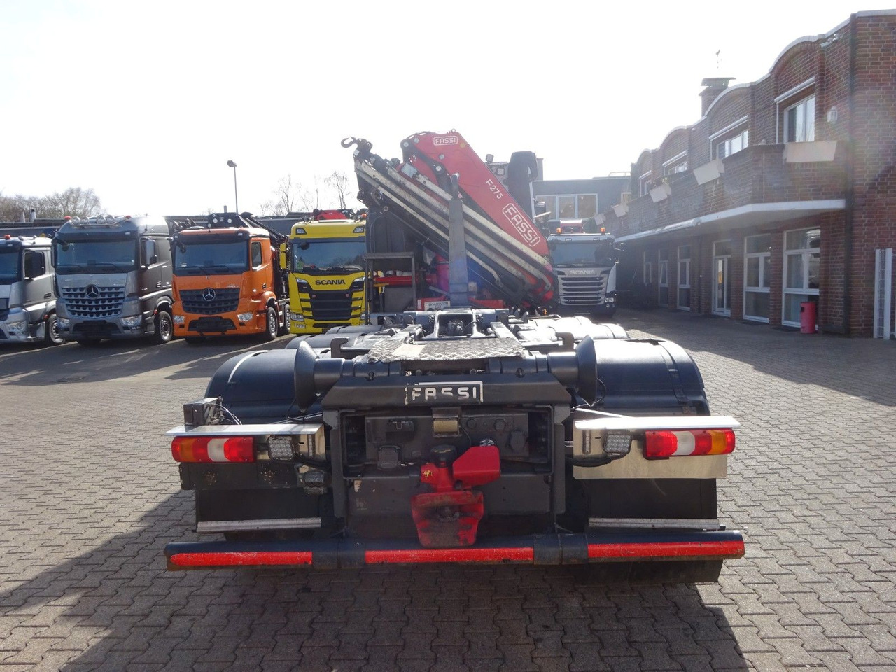 Нов Камион со кран Mercedes-Benz 3248 Fassi Abroller + Fassi F275A 8x4 TRIDEM: слика 13