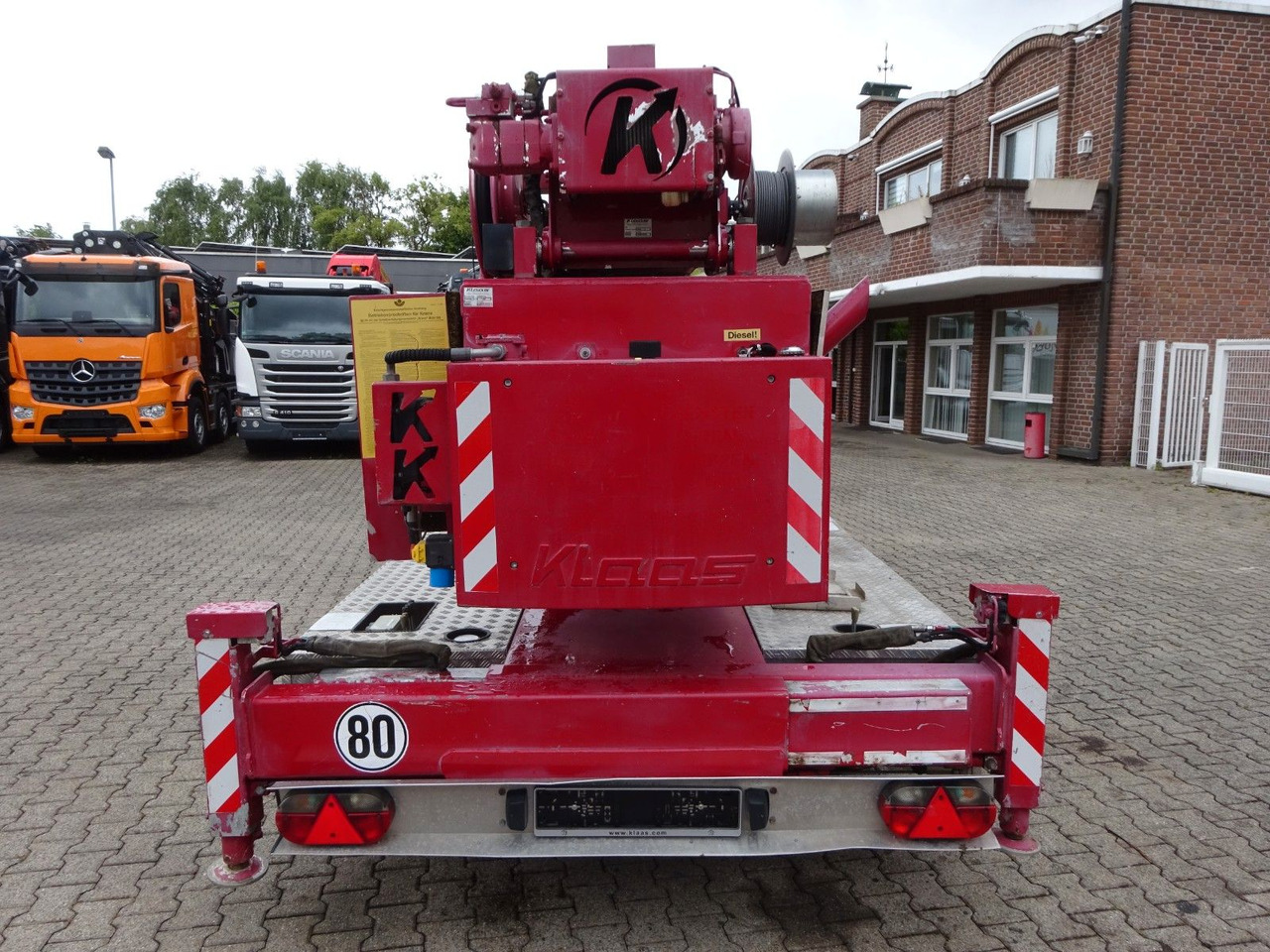 KLAAS-ALU-Kran K20/30 TS Anhänger 30 Meter - Приколка: слика 4 KLAAS-ALU-Kran K20/30 TS Anhänger 30 Meter - Приколка: слика 4