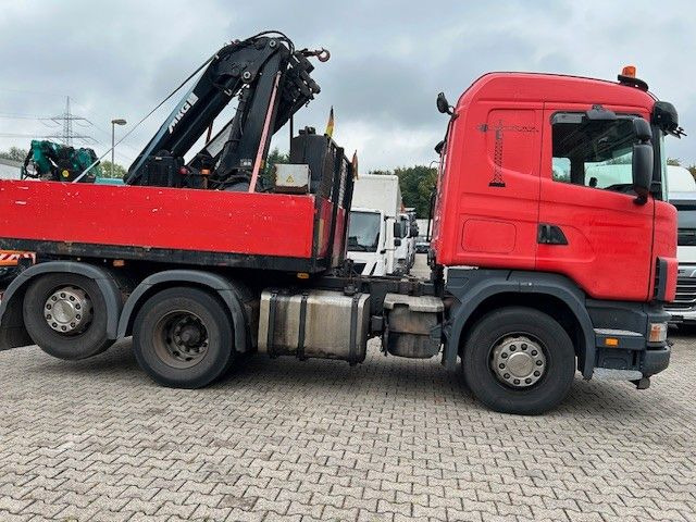 Scania 124 L 470 Pritsche + MKG HLK 201 HP 6x2 - Камион со платформа, Камион со кран: слика 4 Scania 124 L 470 Pritsche + MKG HLK 201 HP 6x2 - Камион со платформа, Камион со кран: слика 4
