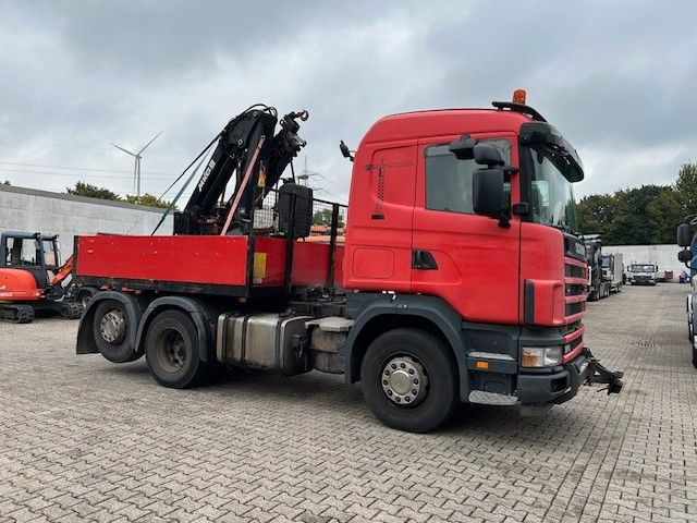 Scania 124 L 470 Pritsche + MKG HLK 201 HP 6x2 - Камион со платформа, Камион со кран: слика 5 Scania 124 L 470 Pritsche + MKG HLK 201 HP 6x2 - Камион со платформа, Камион со кран: слика 5