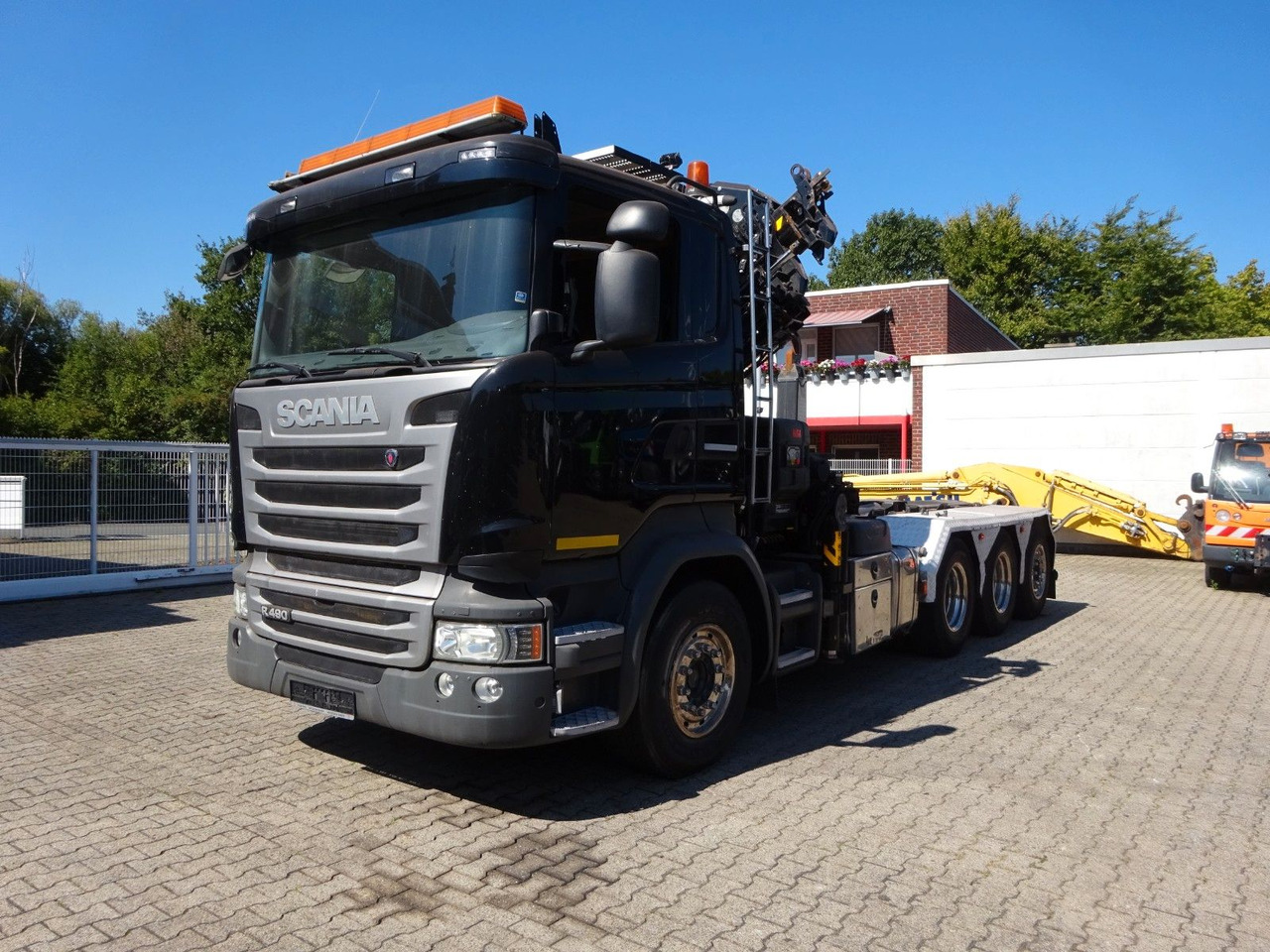 Scania R490 Abroller + HIAB 302E-6 Bj.2021 !Kran TRIDEM Scania R490 Abroller + HIAB 302E-6 Bj.2021 !Kran TRIDEM - Камион со кран, Камион со кука за подигање: слика 5 Scania R490 Abroller + HIAB 302E-6 Bj.2021 !Kran TRIDEM Scania R490 Abroller + HIAB 302E-6 Bj.2021 !Kran TRIDEM - Камион со кран, Камион со кука за подигање: слика 5