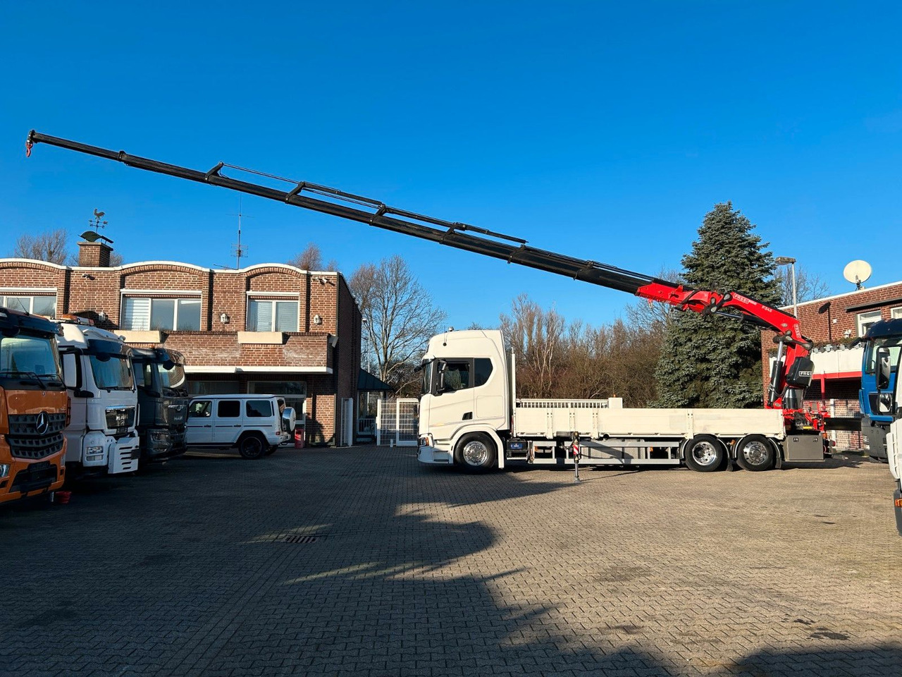 Scania R540 Pritsche + Fassi F545 Kran 6x2 - Камион со кран: слика 2 Scania R540 Pritsche + Fassi F545 Kran 6x2 - Камион со кран: слика 2