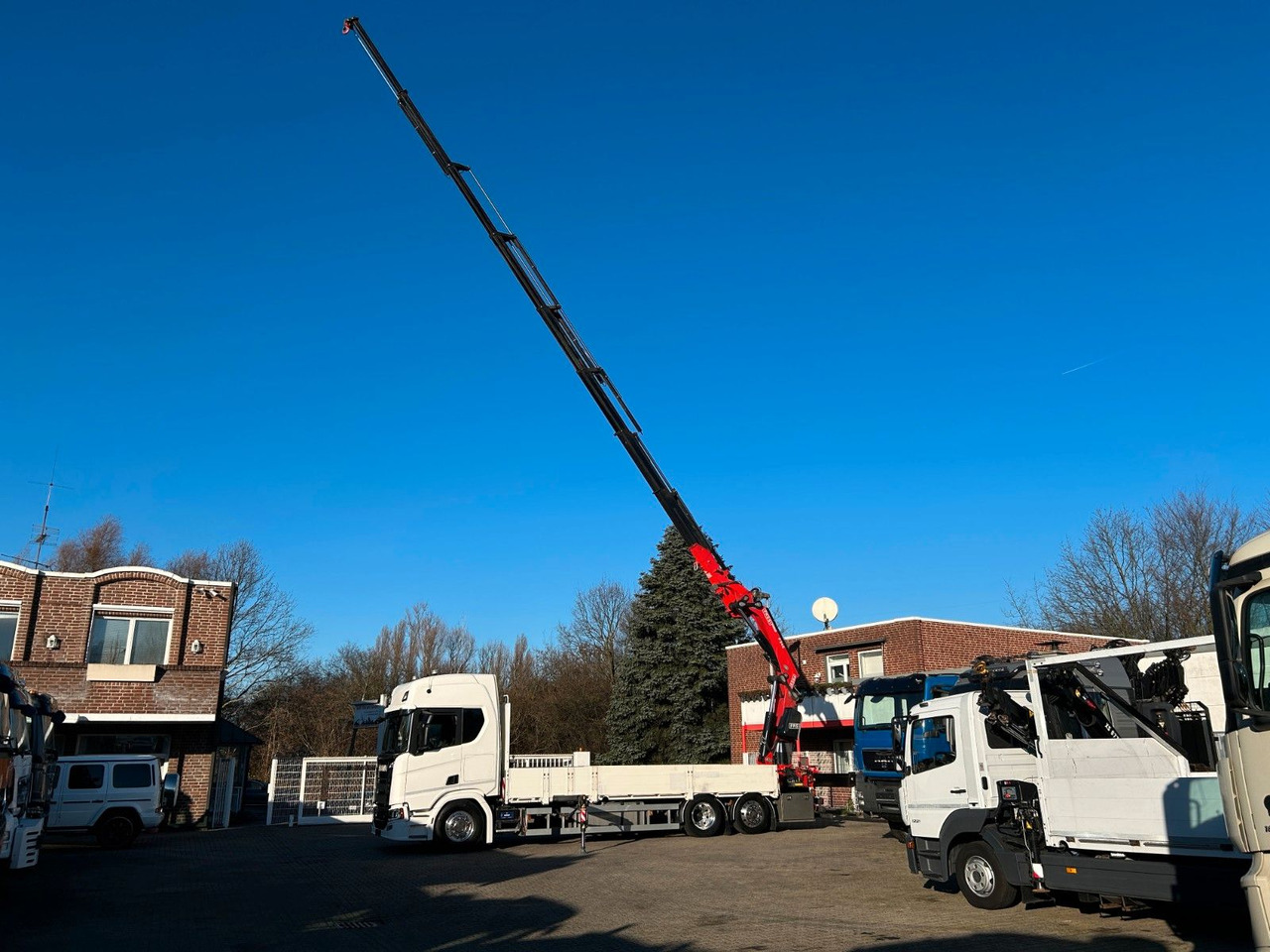 Scania R540 Pritsche + Fassi F545 Kran 6x2 - Камион со кран: слика 4 Scania R540 Pritsche + Fassi F545 Kran 6x2 - Камион со кран: слика 4