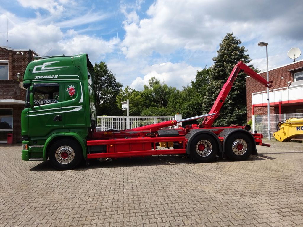 Scania R580 V8 MEILLER Neu Zustand - Камион со кука за подигање: слика 1 Scania R580 V8 MEILLER Neu Zustand - Камион со кука за подигање: слика 1